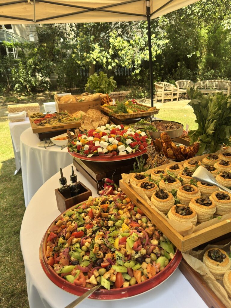 Outdoor catering
